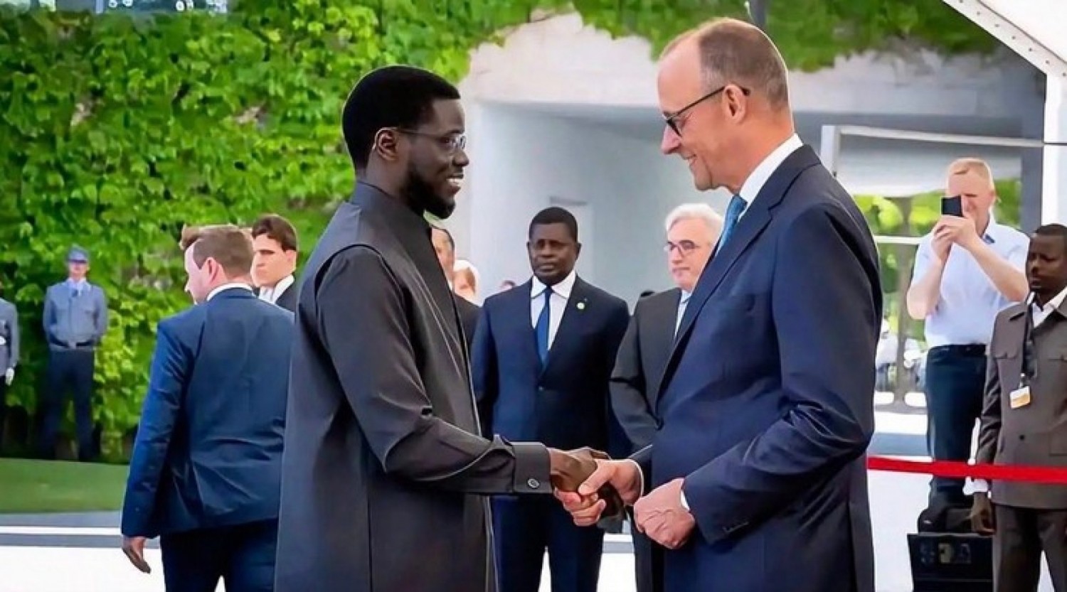 Sénégal–Allemagne : Terrorisme au Sahel, Bassirou Faye plaide pour une coopération internationale