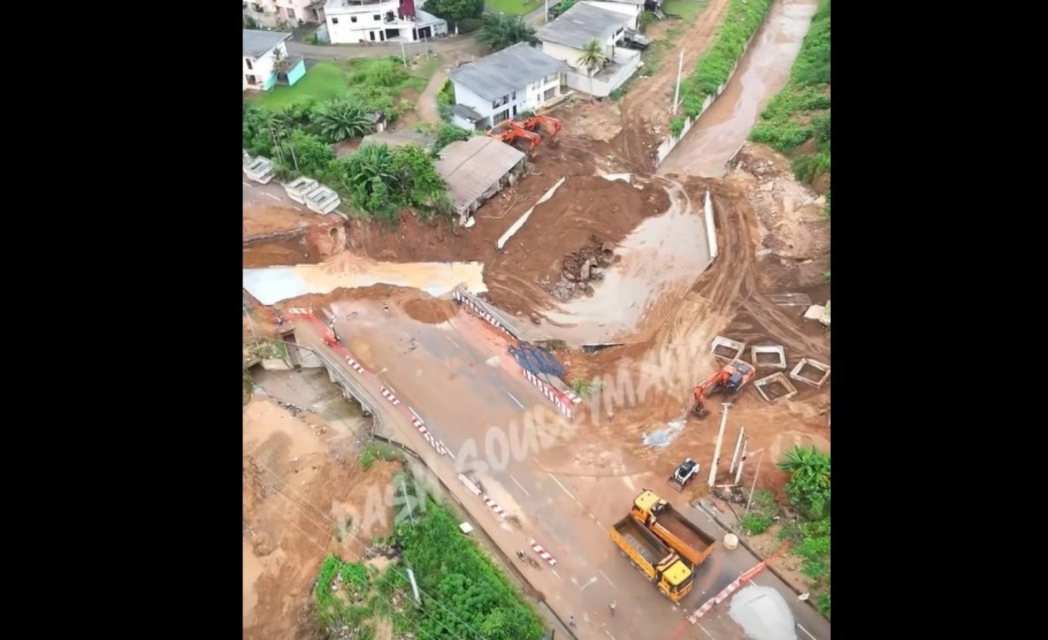 Côte d'Ivoire : Bingerville, ouverture provisoire  du pont de la cité CIE ce lundi