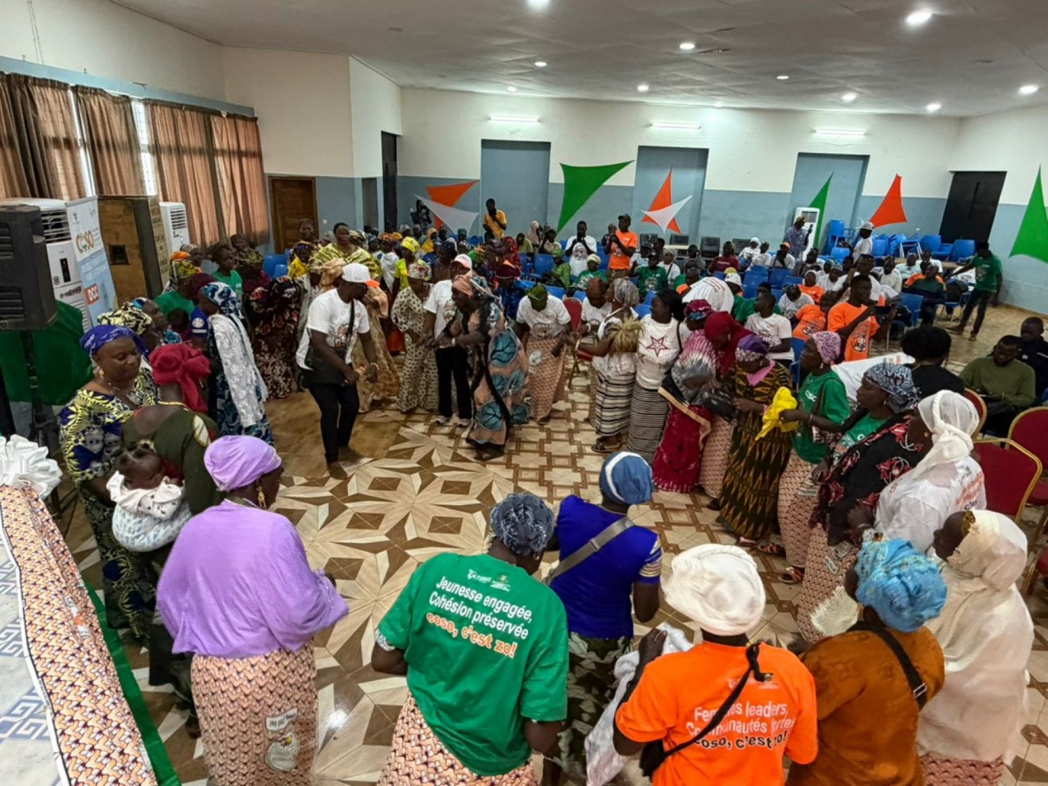Côte d'Ivoire : Cohésion sociale, le projet COSO rassemble les communautés autour des.valeurs du vivre-ensemble et de la citoyenneté à Odienné