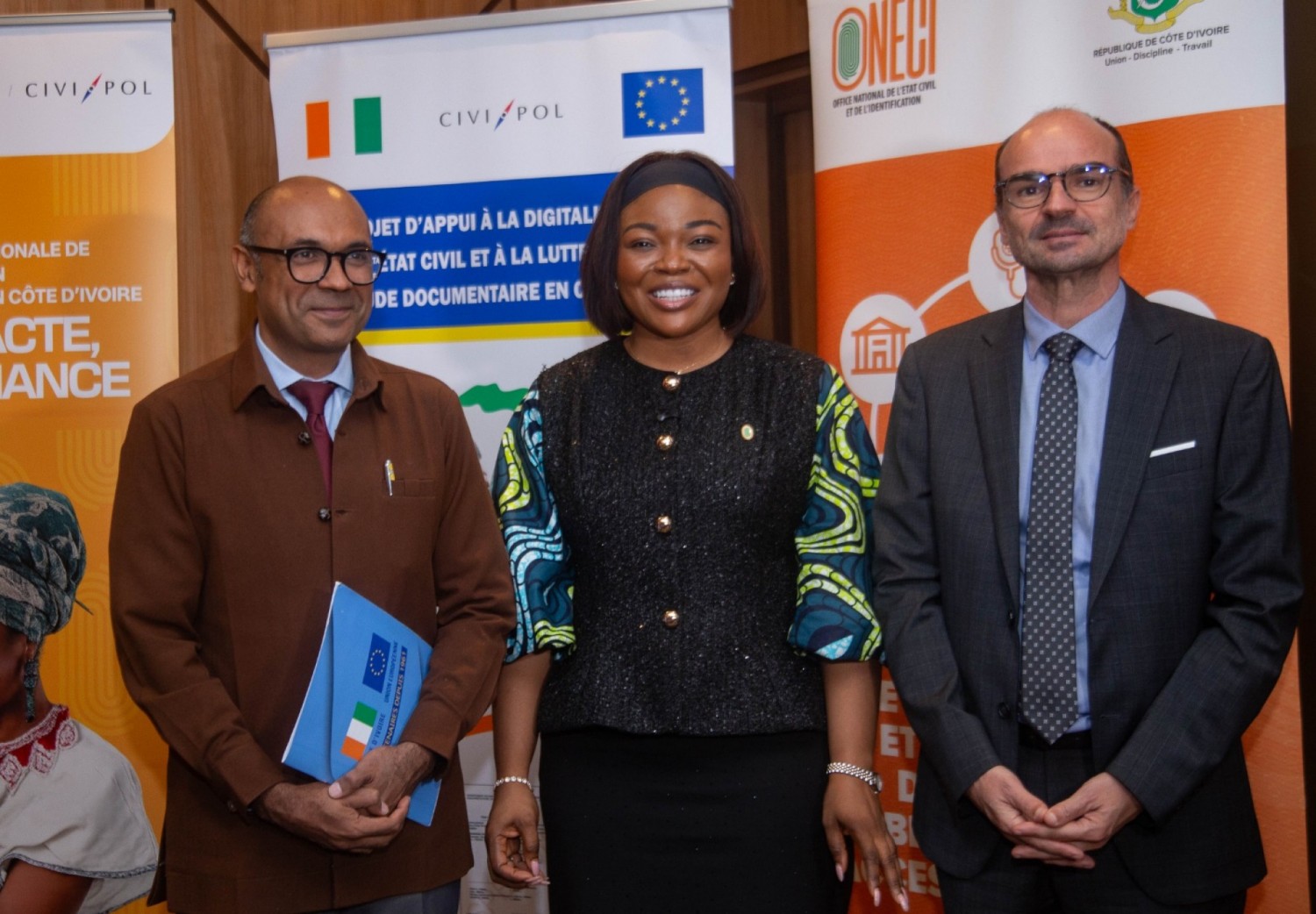 Côte d'Ivoire : État civil, l'ONECI et l'Union européenne lancent la campagne « Mon acte, ma chance» pour mettre fin aux « enfants fantômes»