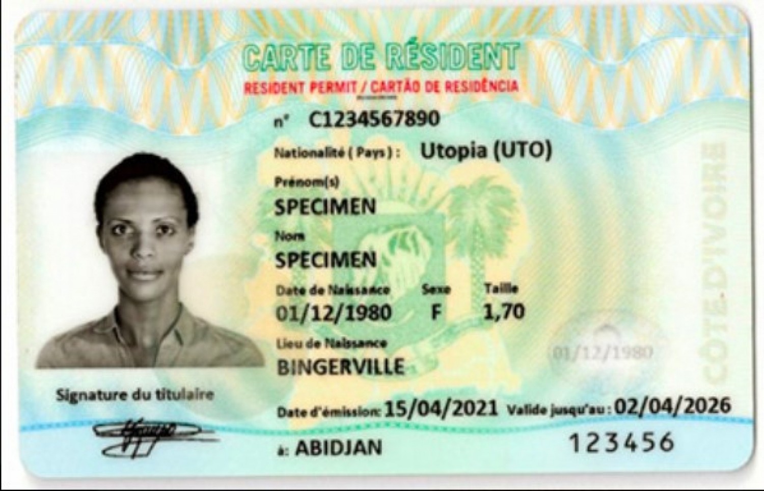 Côte d'Ivoire : Carte de Résident Biométrique, ce qui a changé depuis le 1er juillet