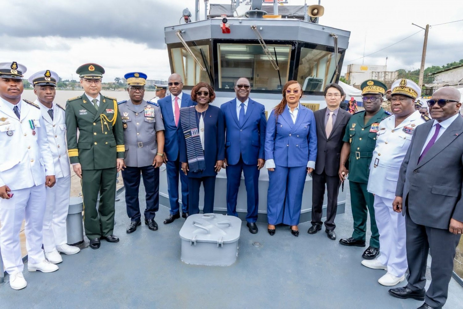 Côte d'Ivoire-Chine : Sécurité Maritime, Pékin fait don de 02 Patrouilleurs, Téné Birahima : « Cela témoigne de la solidité de notre partenariat stratégique sino-ivoirien »