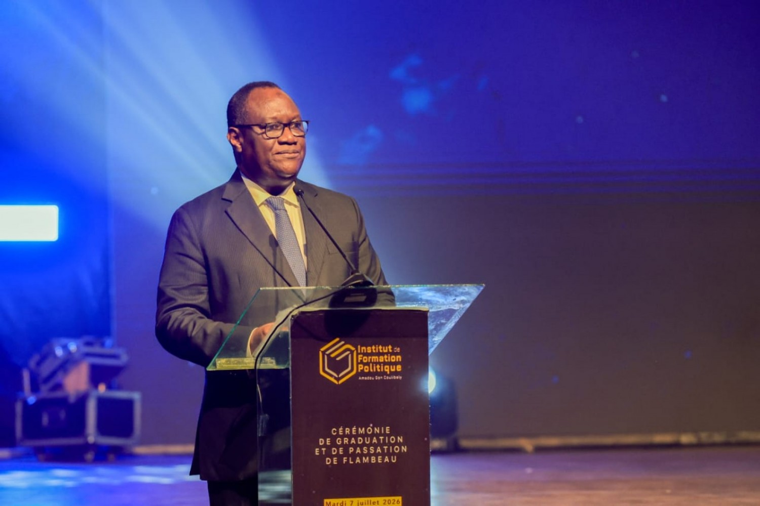 Côte d'Ivoire : Graduation de la 5e promotion de l'IFP-AGC, Téné Birahima Ouattara appelle à former des leaders au service de la République, pas des militants