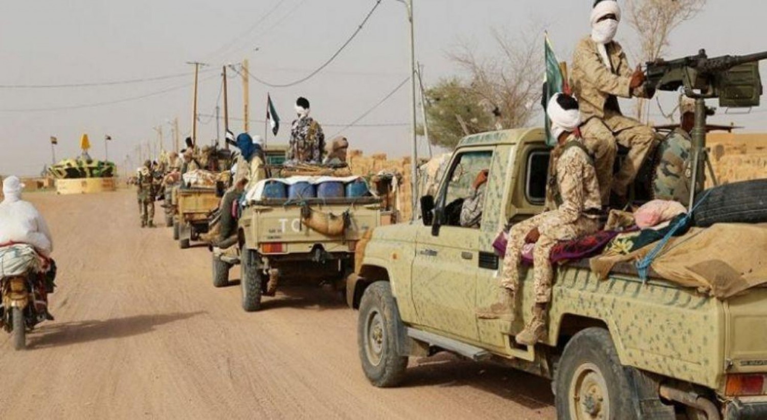Mali : Un important convoi militaire envoyé en renfort vers Anéfis