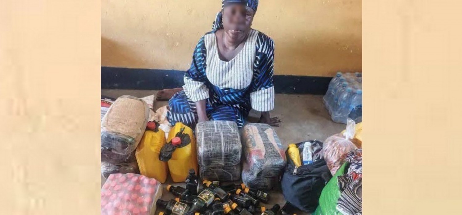 Nigeria :  L'Armée arrête une femme pour trafic de stupéfiants destinés à des terroristes