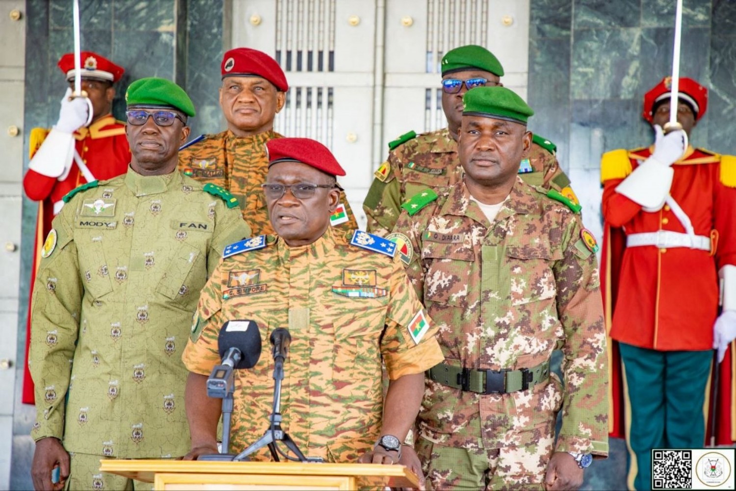 Burkina Faso : force unifiee de l'AES, les ministres de la Défense en conclave à Ouagadougou