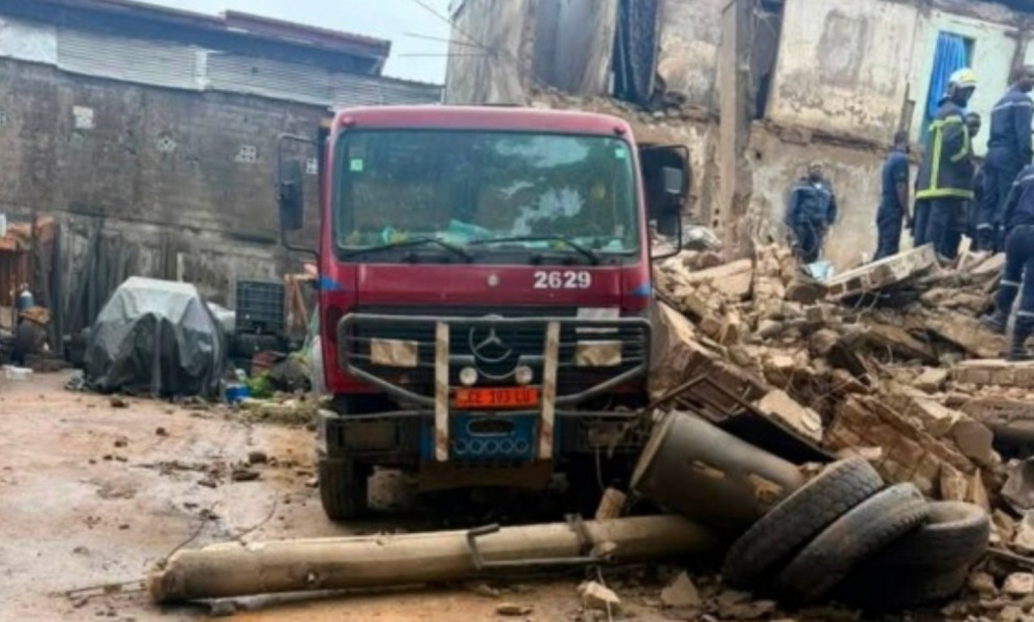 Cameroun : Au moins 6 morts et 4 blessés dans l'effondrement d'un immeuble  à Douala