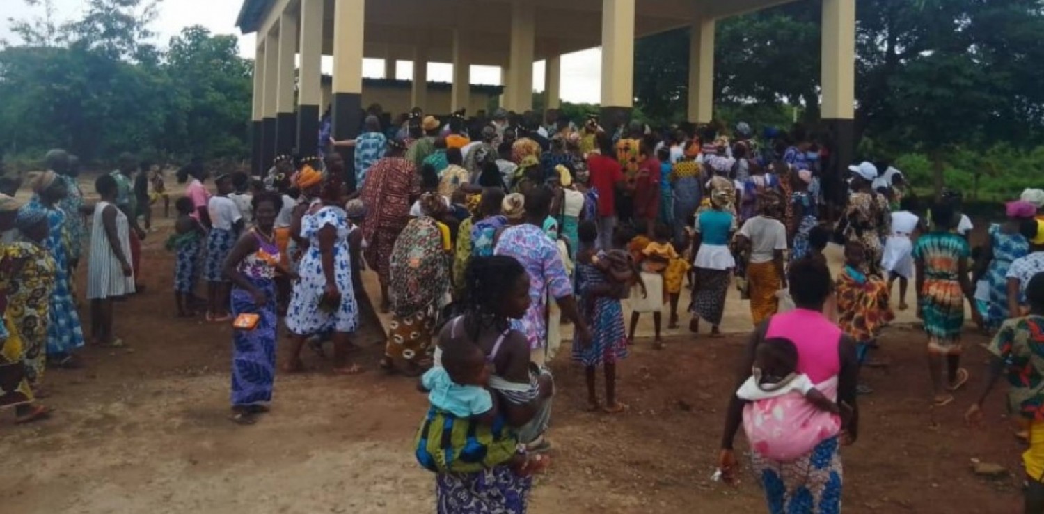 Côte d'Ivoire : Gbêkê, le Gblo dit « Merci » au Président Assahoré après la réception d'écoles, marchés et logements