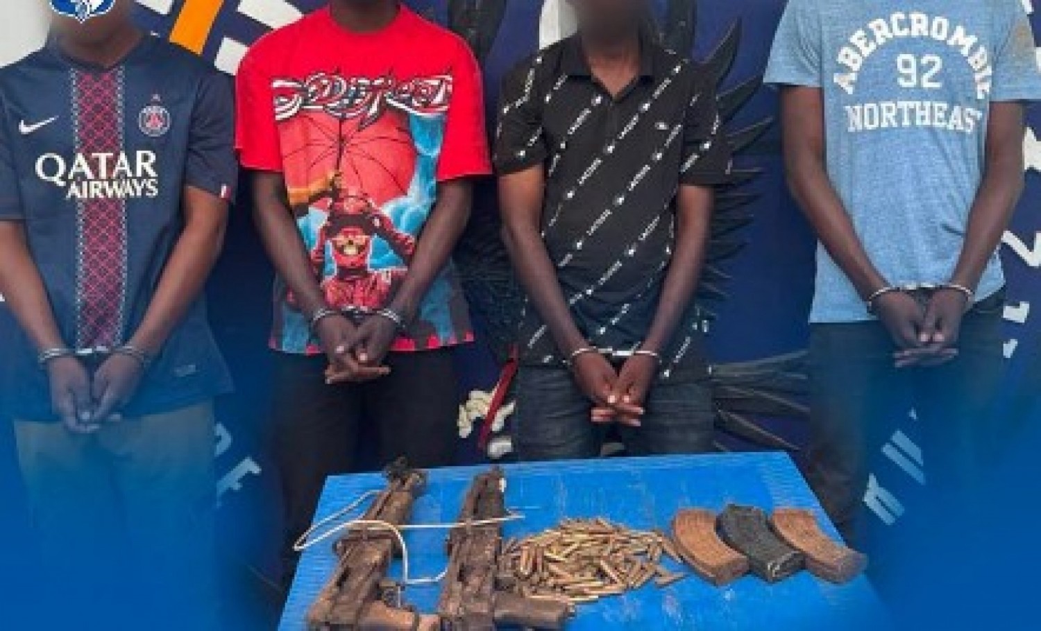 Côte d'Ivoire : Lutte contre l'insécurité, quatre individus membres d'un gang interpellés par la Gendarmerie à Daloa