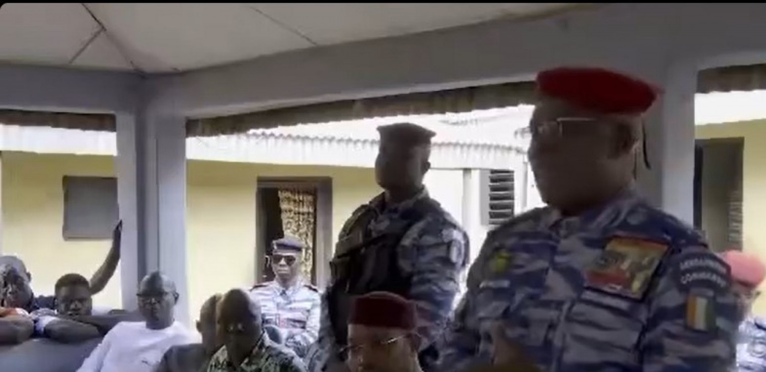 Côte d'Ivoire : Après les affrontements de Kouégo, Apalo aux populations : « Si vous n'avez rien à vous reprocher, pourquoi craignez-vous la présence des gendarmes ? »