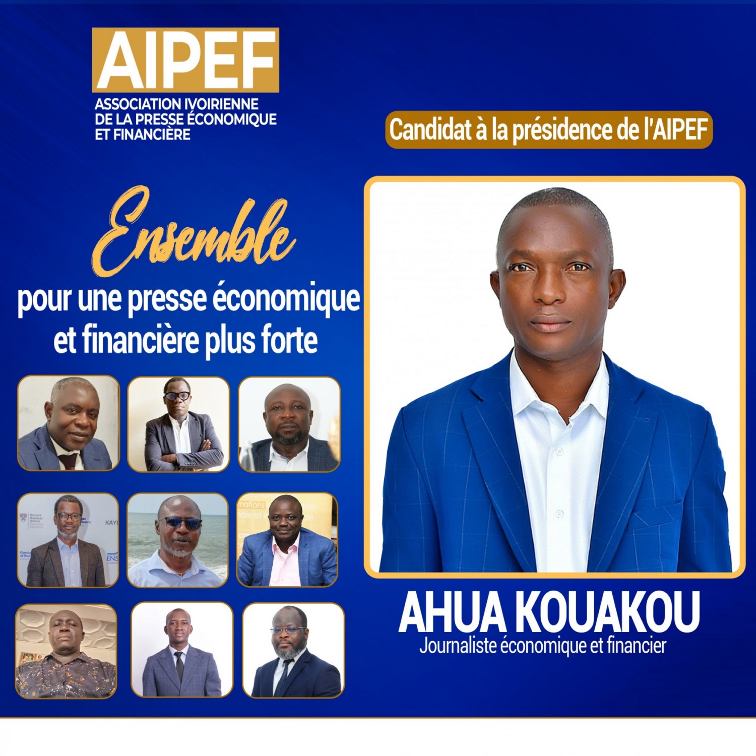 Côte d'Ivoire : Gouvernance de la presse économique et financière, le nouveau président de l'AIPEF connu, samedi