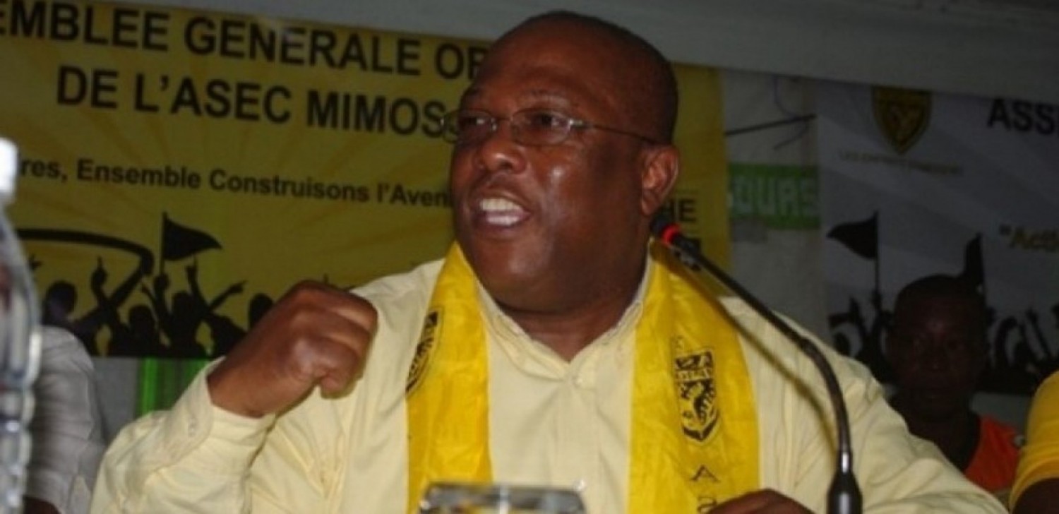 Côte d'Ivoire : AG de l'Asec Mimosas, Roger Ouégnin en route pour un huitième mandat