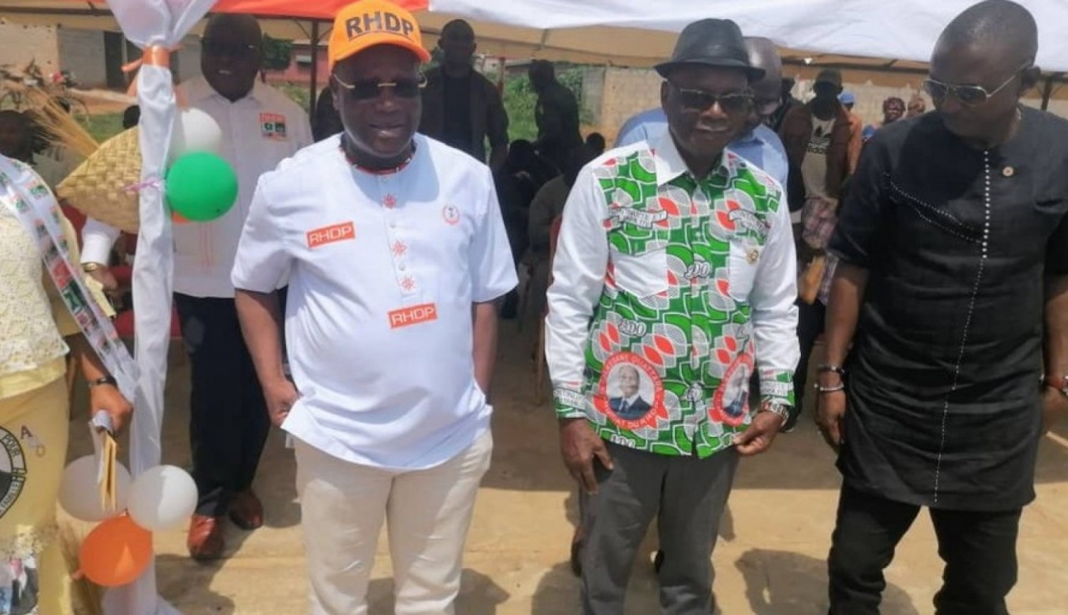 Côte d'Ivoire : Finis les palabres au RHDP du Gôh, Djédjé Bagnon et Abel Djohoré enterrent la hache de guerre