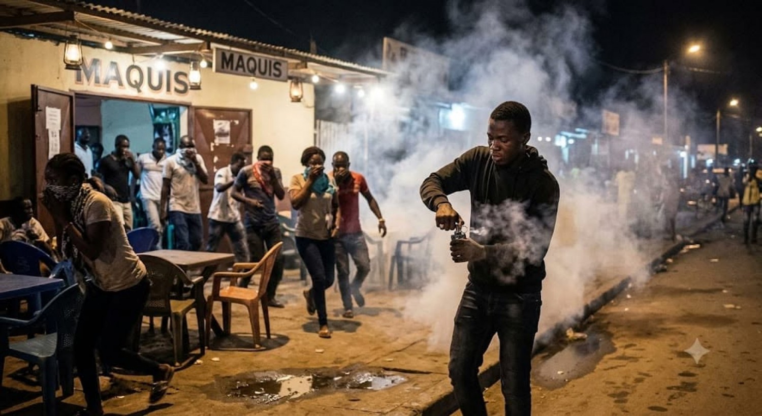 Côte d'Ivoire : Un Gendarme condamné à 18 mois de prison pour un jet de grenade lacrymogène dans un maquis à Agboville