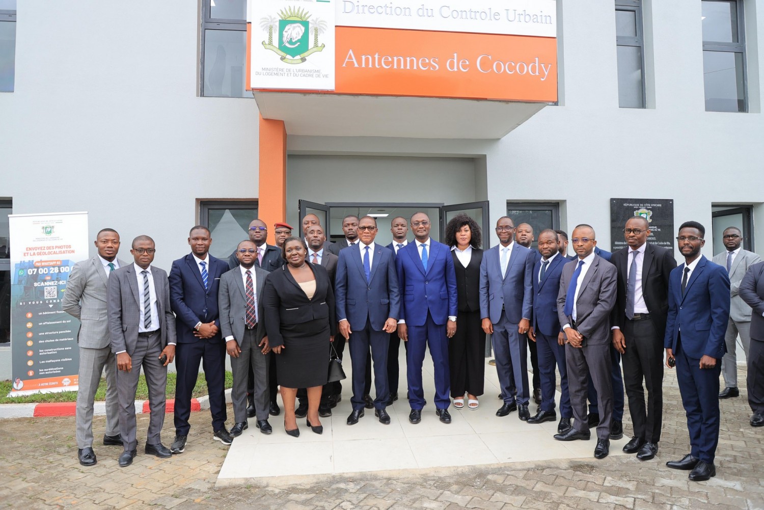 Côte d'Ivoire : Contrôle urbain, en présence de Moussa Sanogo et Bruno Koné, un nouveau siège inauguré  pour renforcer la surveillance des constructions