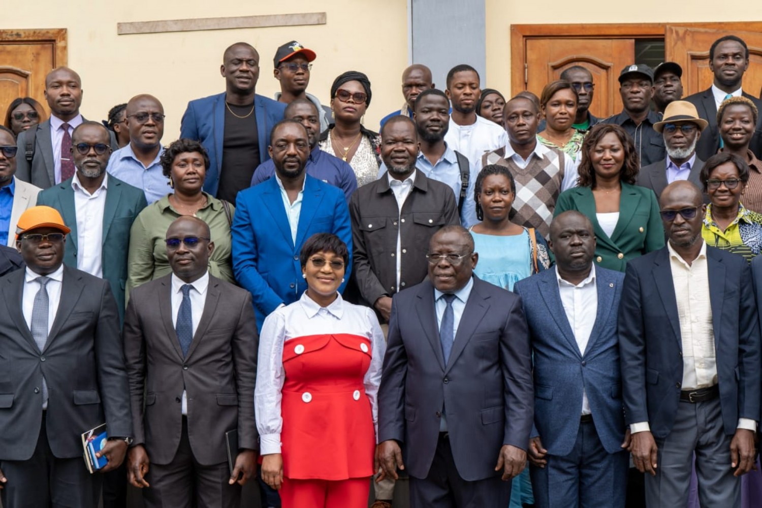 Côte d'Ivoire : Maison de la presse d'Abidjan, Bacongo donne le coup d'envoie de la réhabilitation du siège de l'UNJCI