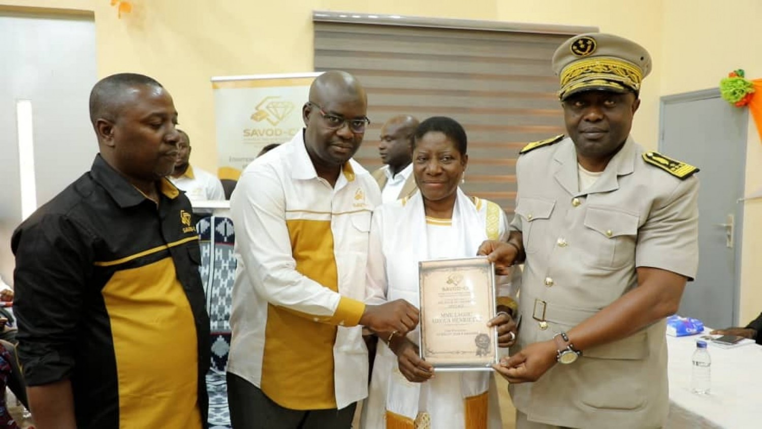 Côte d'Ivoire : Daoukro : Henriette Lagou investie déléguée du district des Lacs du SAVOD-CI par Soumahoro Brahima