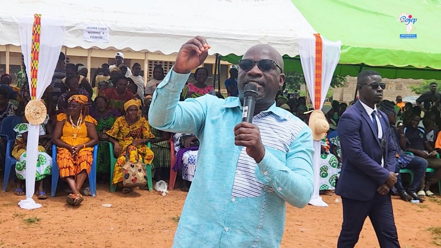 Côte d'Ivoire : À Issia, Charles Blé Goudé appelle à des élections sans violence: « Arrêtons de semer la haine»