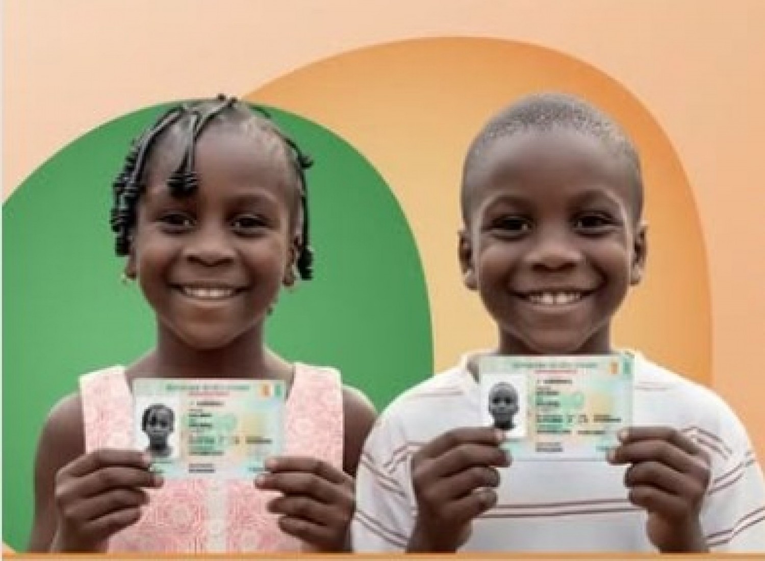 Côte d'Ivoire : L'établissement de la CNI pour les enfants dès 05 ans est possible, voici les pièces à fournir