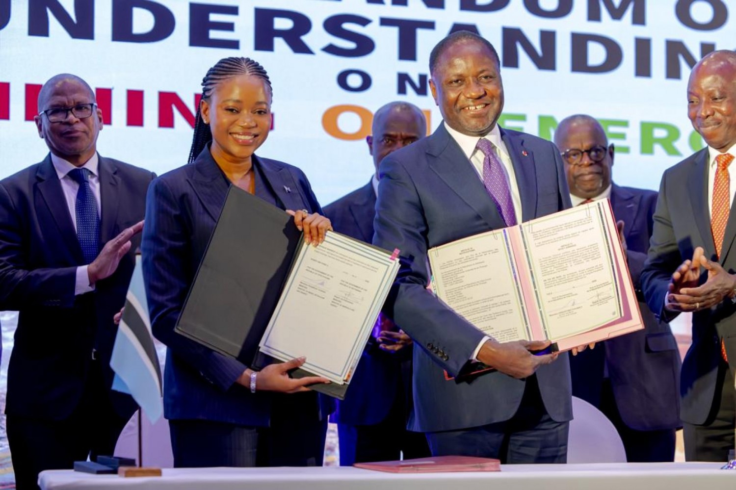 Côte d'Ivoire : Diamant, Or, minéraux critiques, le Gouvernement signe un partenariat stratégique avec le Botswana pour accélérer la transformation industrielle