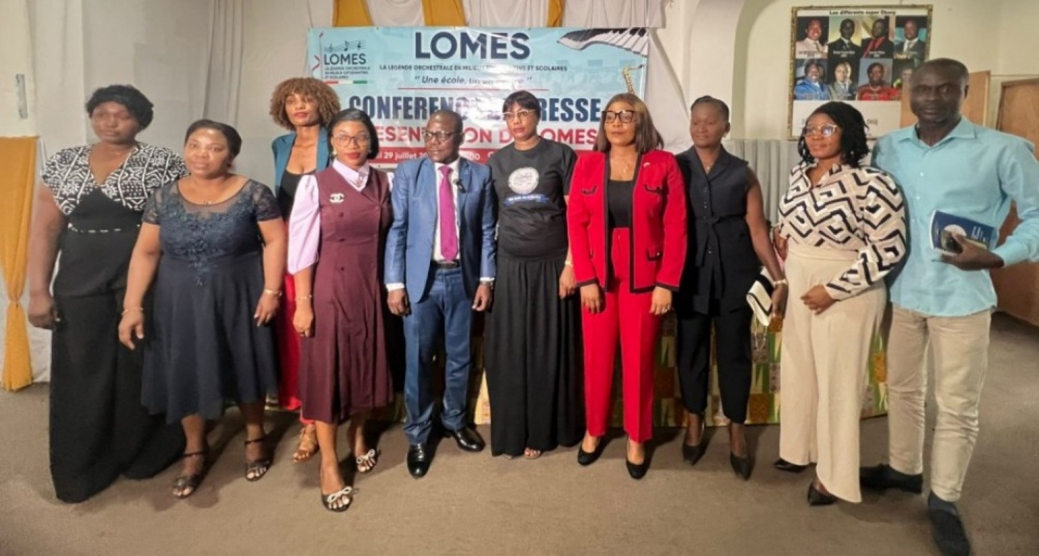 Côte d'Ivoire : « Une école, un orchestre », le projet LOMES veut révéler les futurs génies de la musique ivoirienne