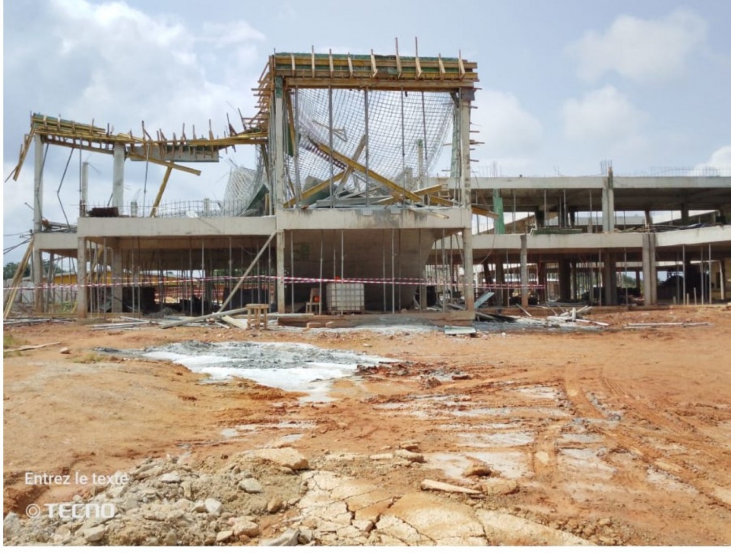 Côte d'Ivoire : Rumeurs de morts annoncés sur le chantier du siège du Conseil Régional d'Agboville en construction, la Direction Technique dément