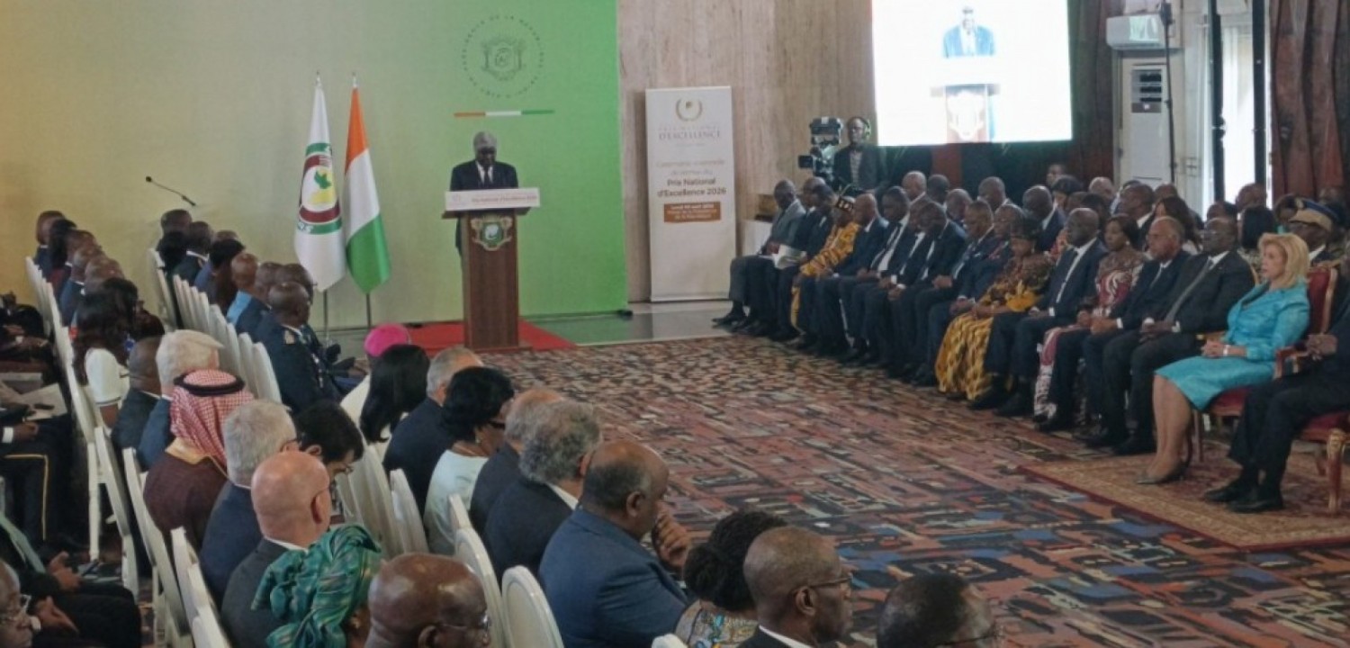 Côte d'Ivoire : Journée nationale de l'Excellence, 80 lauréats distingués et 10 millions FCFA pour chaque vainqueur, Mambé appelle à faire du mérite un modèle de développement