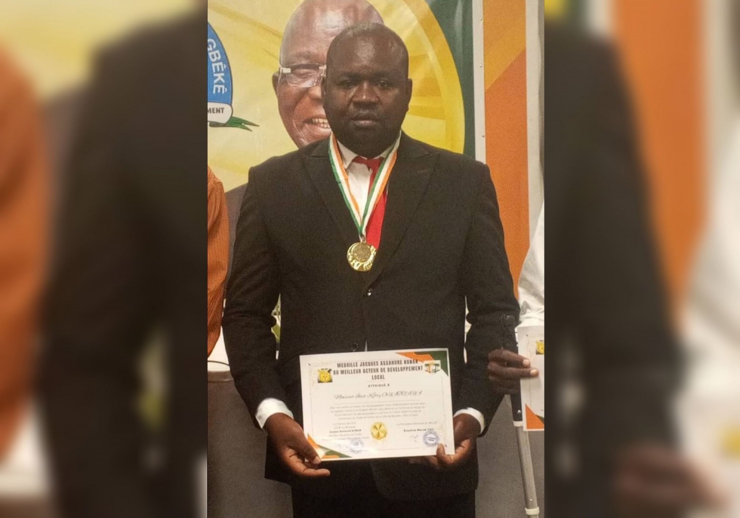 Côte d'Ivoire : Gbêkê, sacré Meilleur Acteur de Développement Local, Ouattara Kifory Inza rend hommage à son mentor Assahoré