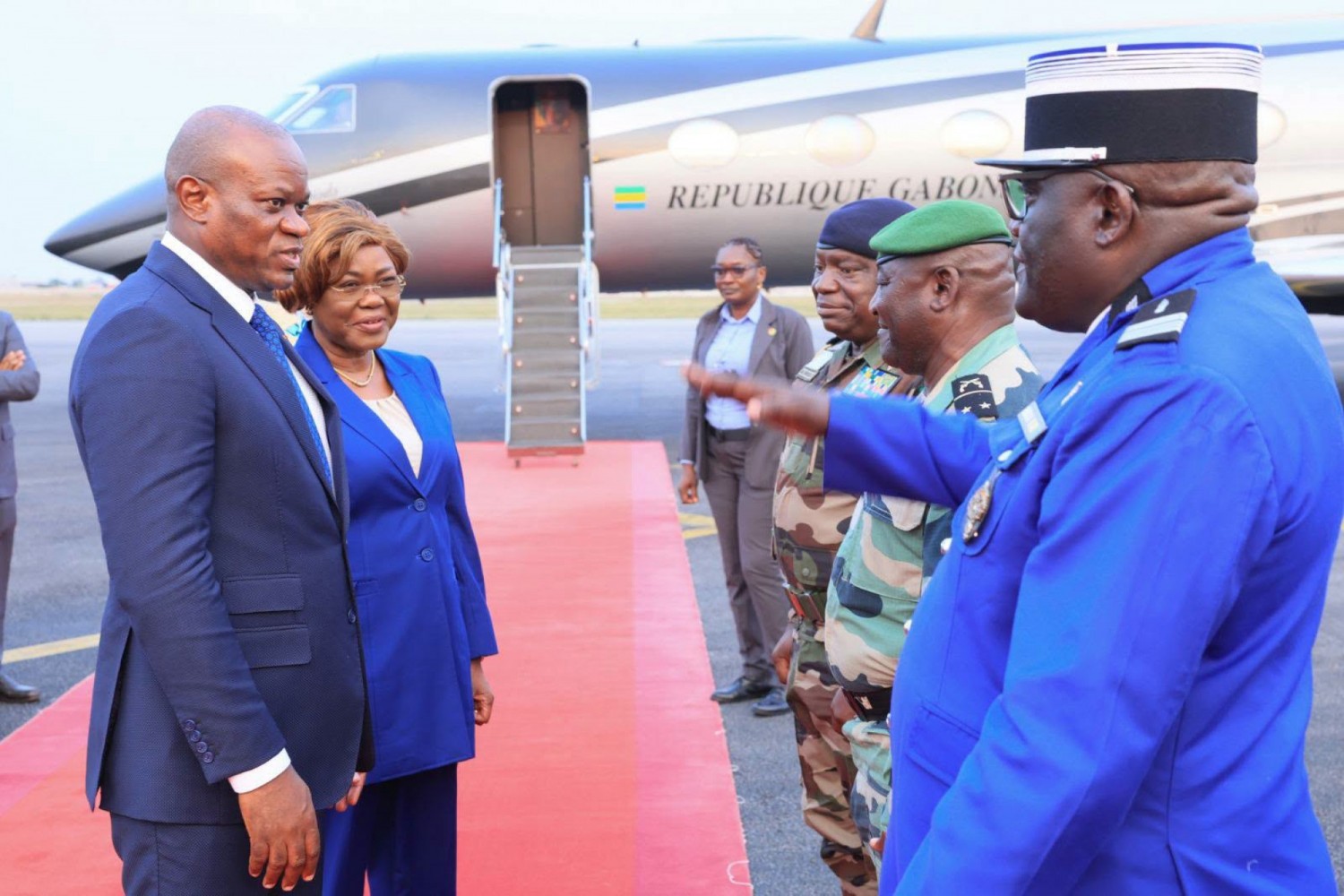 Côte d'Ivoire-Gabon : Indépendance 2026, Brice Clotaire Oligui Nguema est arrivé à Abidjan