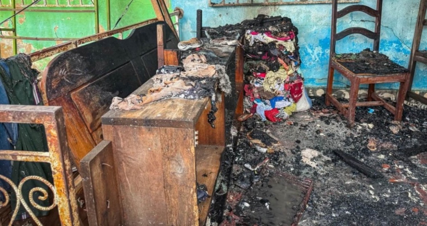 Côte d'Ivoire : Man, deux personnes périssent dans un incendie