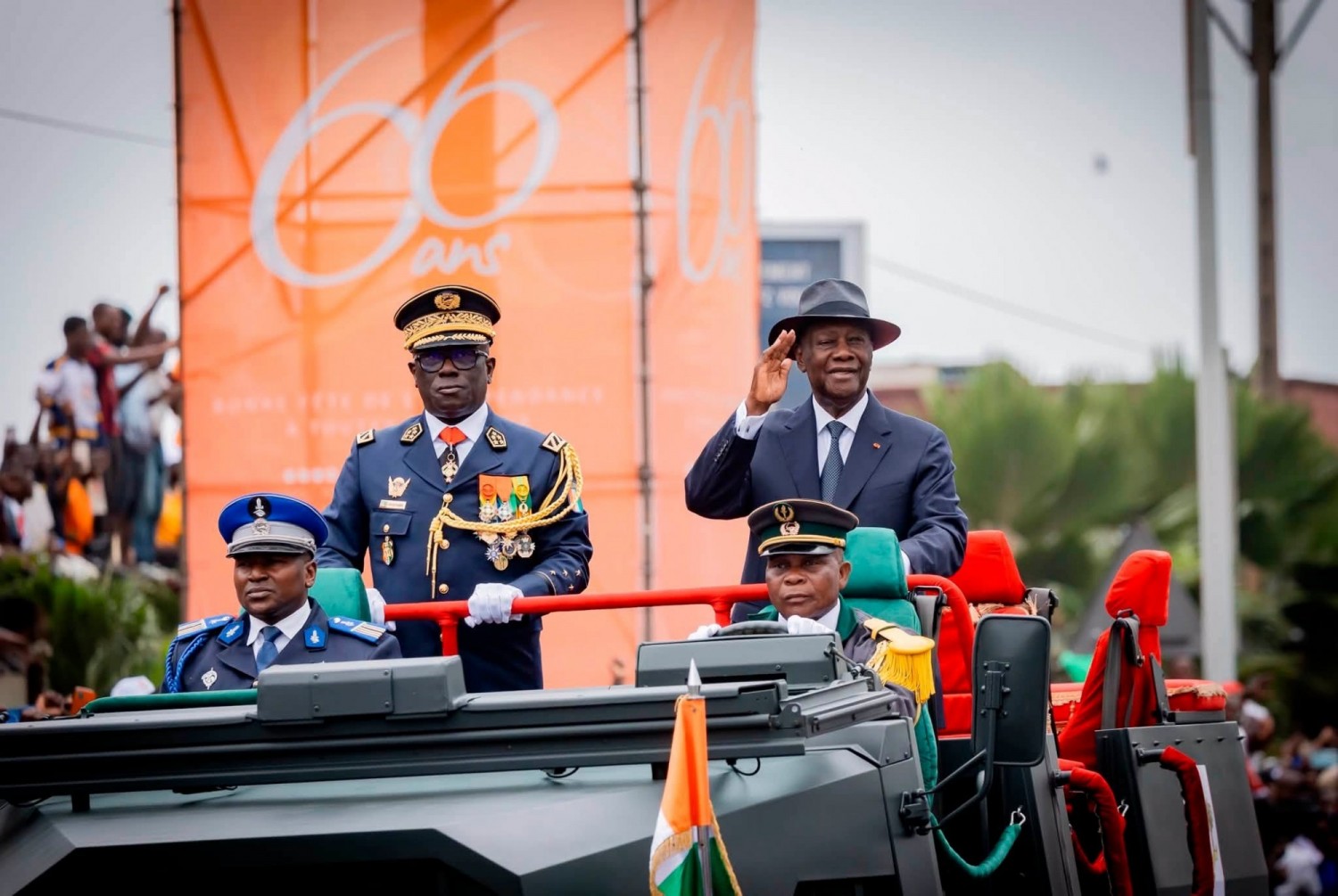 Côte d'Ivoire : Après la célébration de l'indépendance à Yopougon, Alassane Ouattara exprime une grande fierté