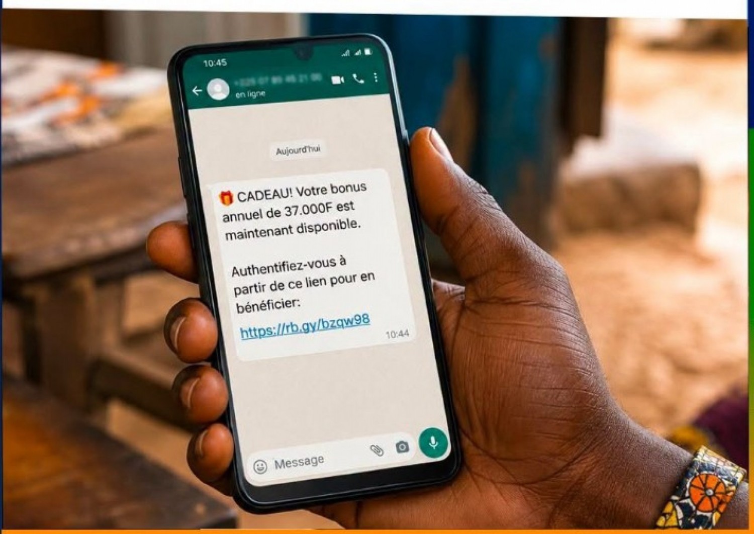 Côte d'Ivoire : L'arnaque au Mobile Money par liens frauduleux se répand actuellement, ce qu'il faut faire pour éviter de tomber dans le piège