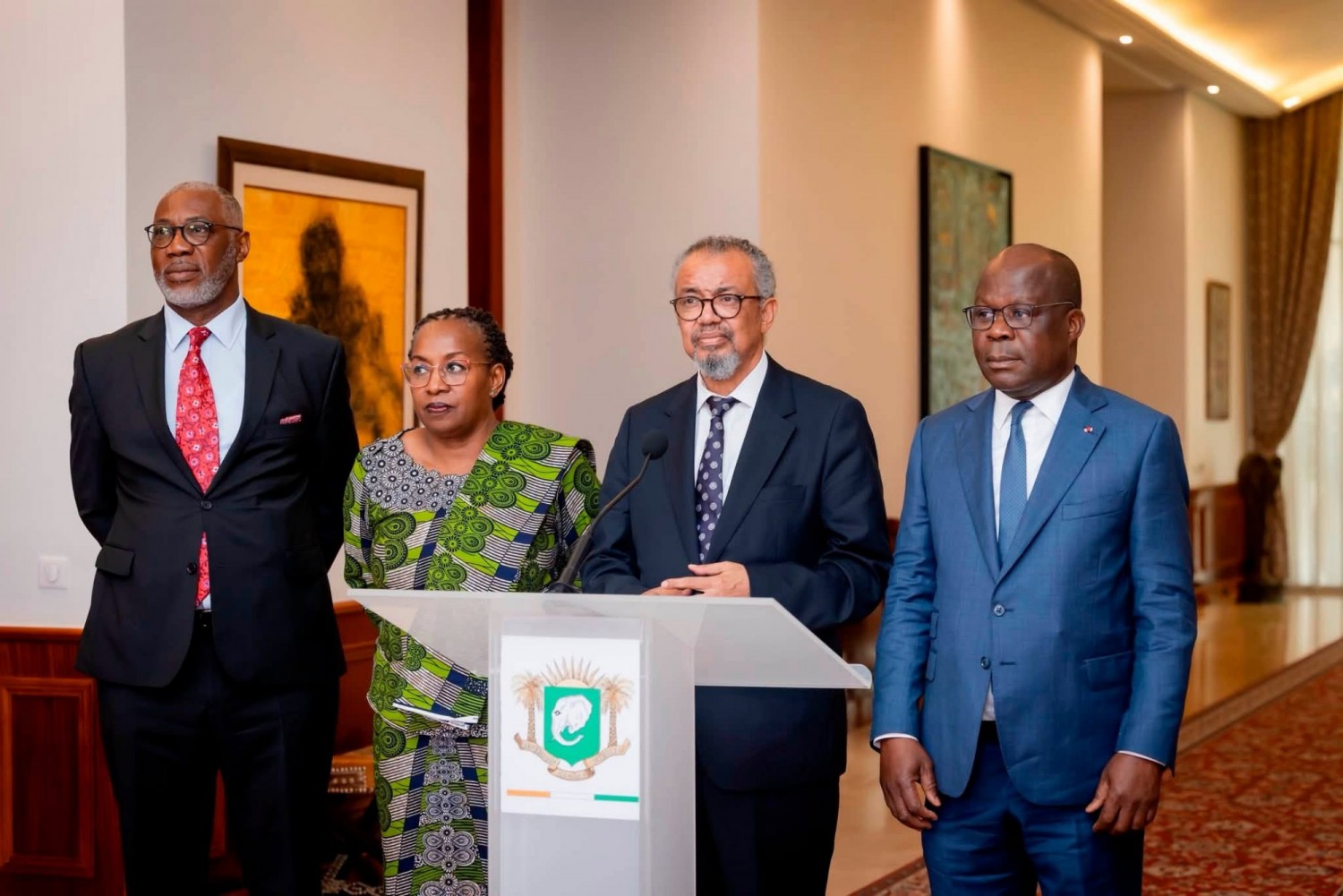 Côte d'Ivoire : Le DG de l'OMS Tedros Adhanom Ghebreyesus réitère son appui à la CMU