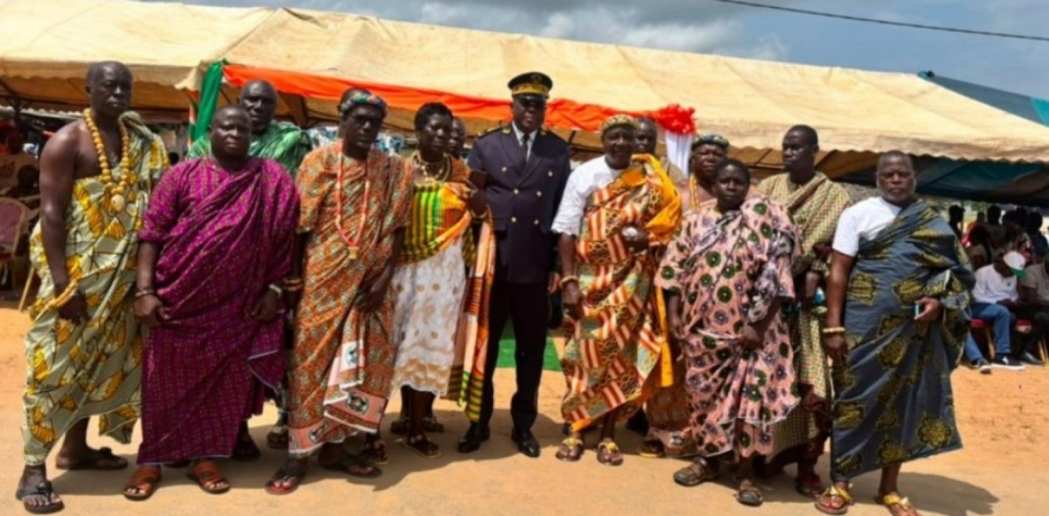 Côte d'Ivoire : Indépendance, le sous-préfet de Tiapoum invite chacun à contribuer à la sécurité en dénonçant les activités illicites et en collaborant avec les FDS