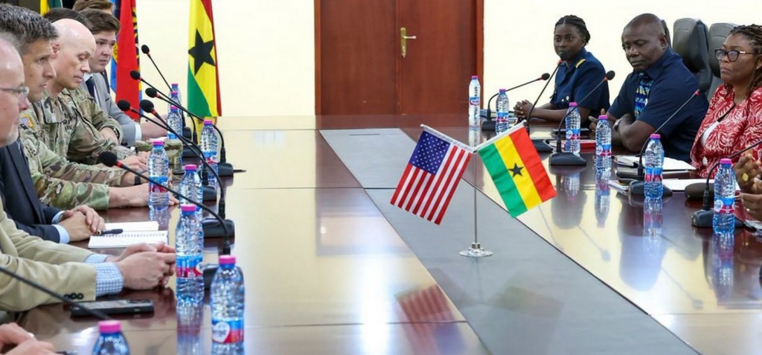 Ghana-USA :  Visite de deux hauts responsables américains de la défense pour renforcer la coopération sécuritaire