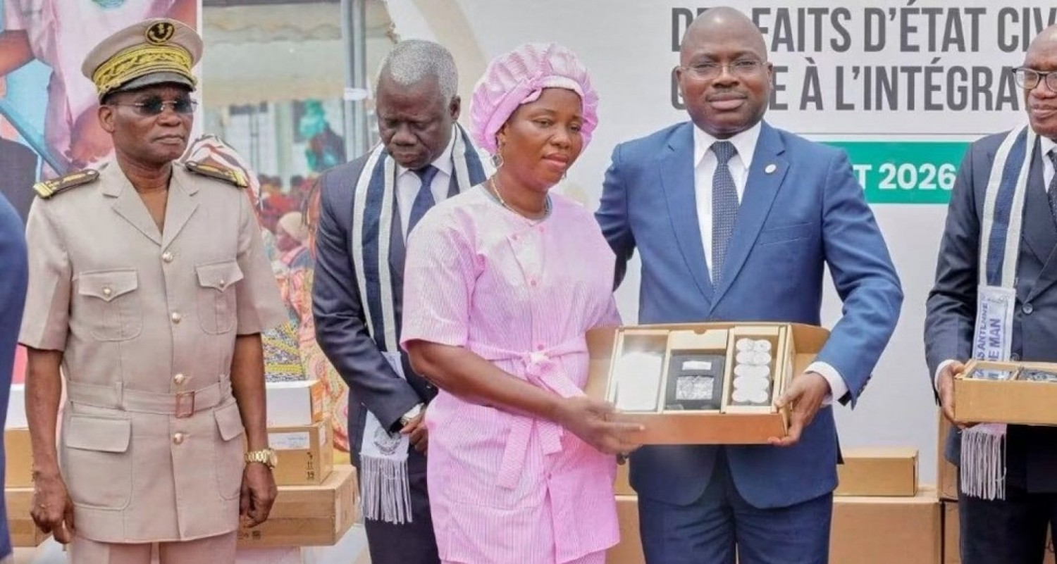 Côte d'Ivoire : Opération « zéro enfant invisible », l'ONECI déploie 283 terminaux numériques dans le Tonkpi pour garantir l'identité dès la naissance