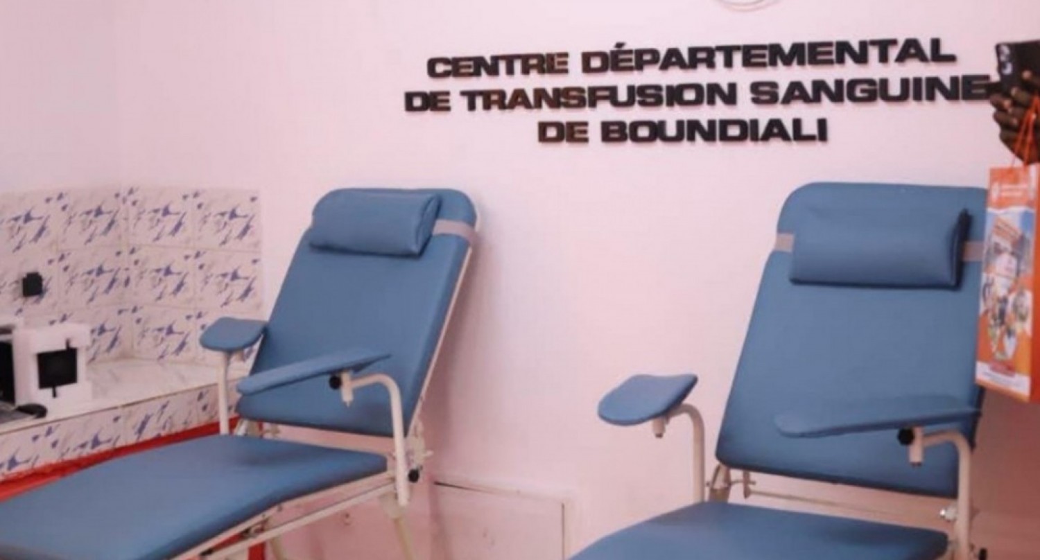 Côte d'Ivoire : Inauguration du Centre Départemental de Transfusion Sanguine de Boundiali (Bagoué)