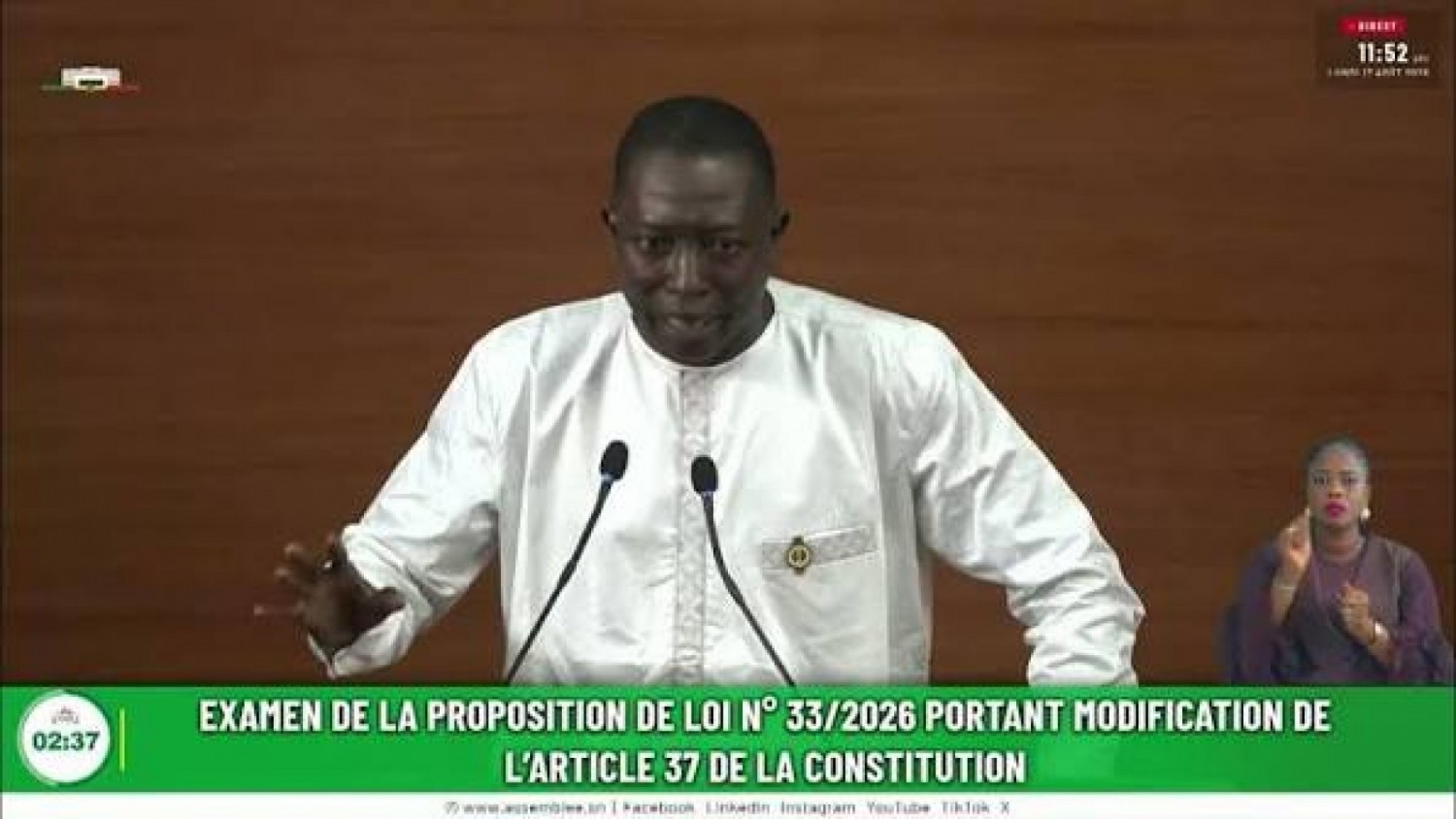 Sénégal : Djiby Ciss, député de Pastef prend la défense de Diomaye Faye