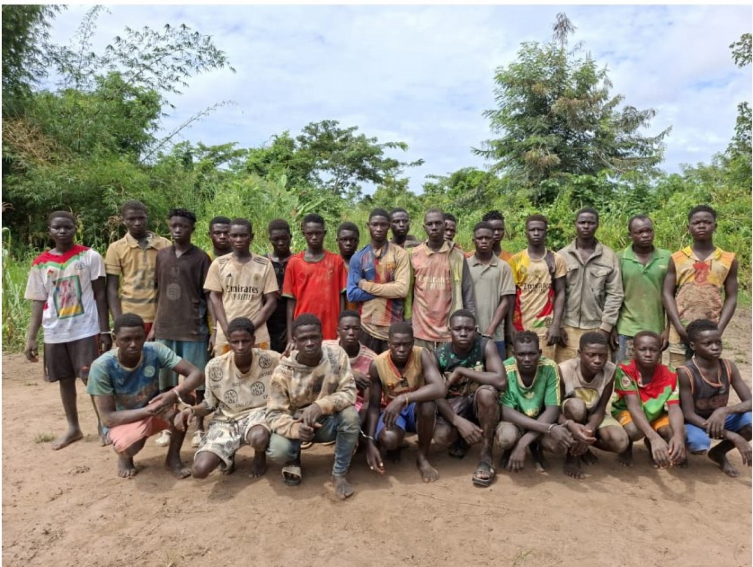 Côte d'Ivoire : Lutte contre l'orpaillage illégal, la Gendarmerie interpelle 27 individus à Issia