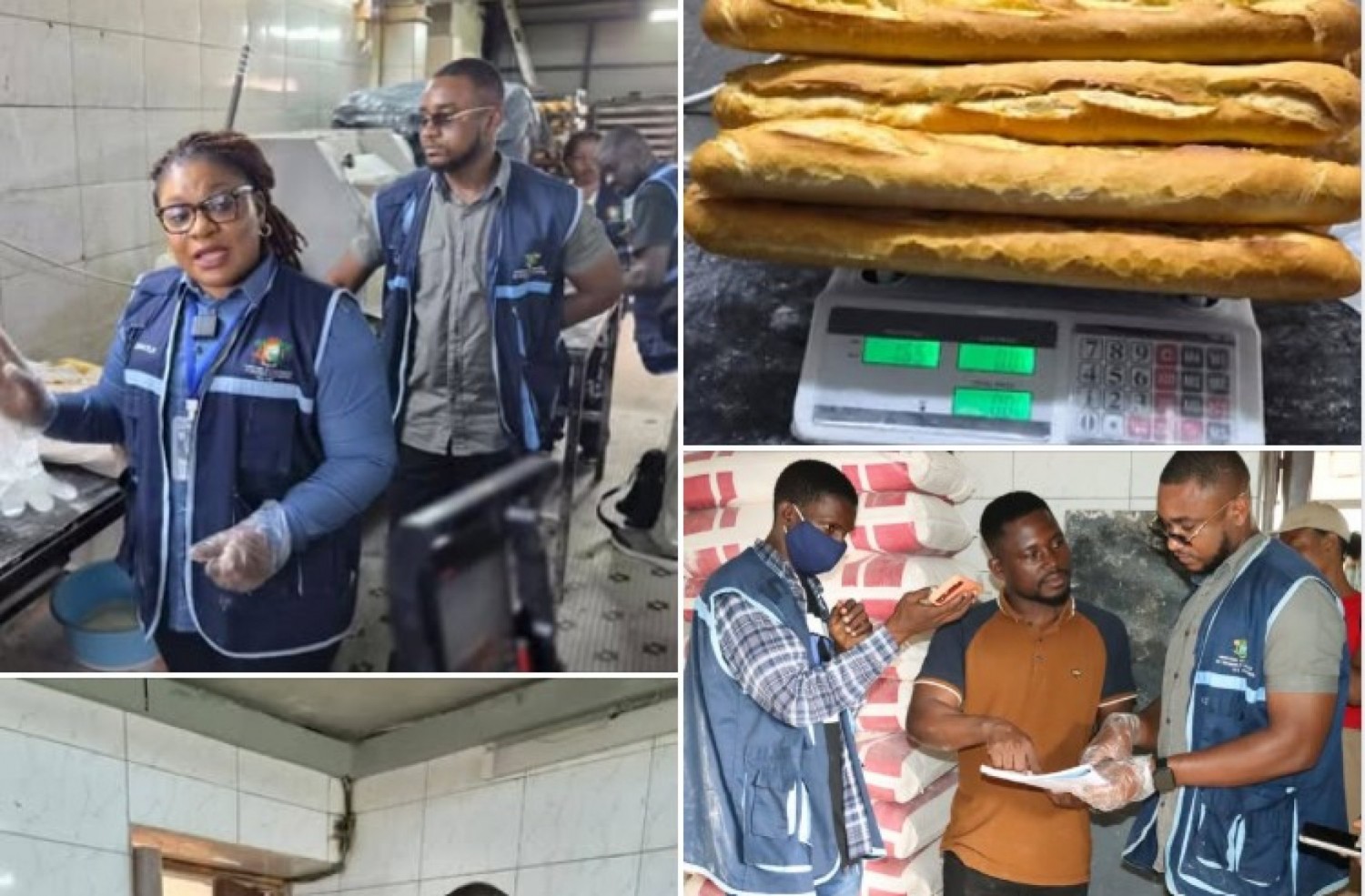 Côte d'Ivoire : Descente « musclée » de la BCR à Cocody, une boulangerie épinglée pour non-respect du poids du pain risque une amende (100.000 à 5 millions FCFA)