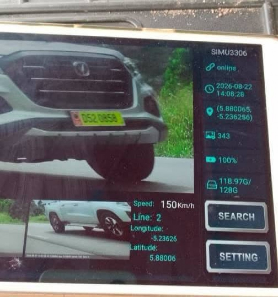 Côte d'Ivoire : Un conducteur d'un véhicule administratif arrêté pour incivisme routier, refuse de payer l'amende forfaitaire et abandonne son permis aux gendarmes