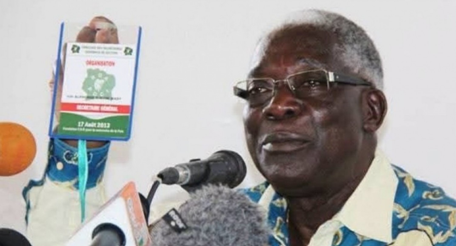 Côte d'Ivoire : Le PDCI en deuil, décès du Prof Alphonse Djédjé Mady à 81 ans