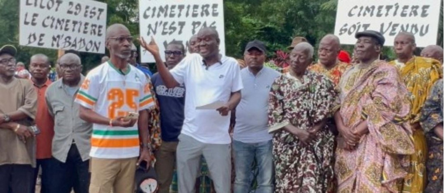 Côte d'Ivoire : M'Badon, 7 275 m² du cimetière coutumier au cœur d'un bras de fer foncier