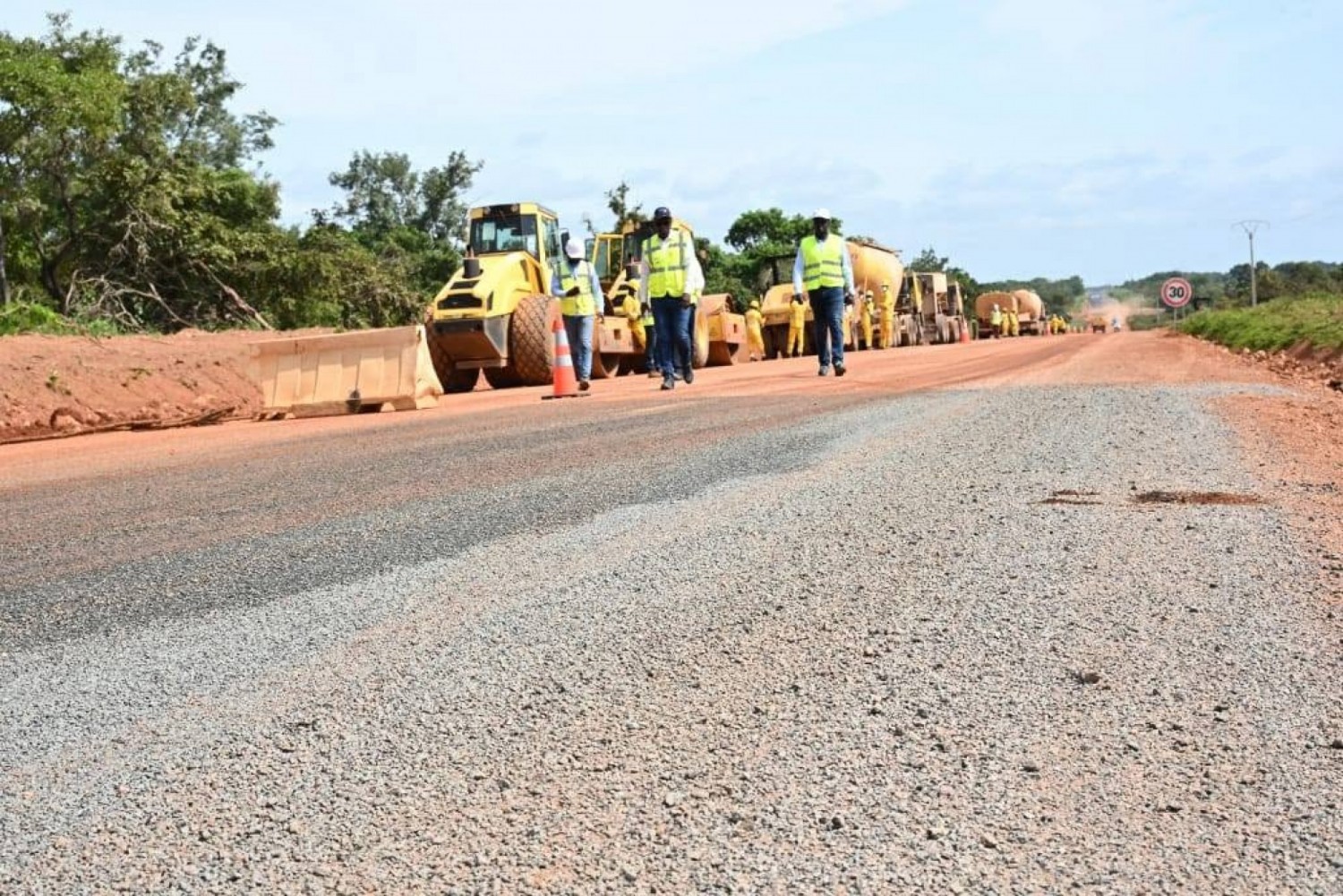 Côte d'Ivoire : Infrastructures routières, le Bounkani en chantier, les travaux affichent un taux d'exécution physique de 65,35 %