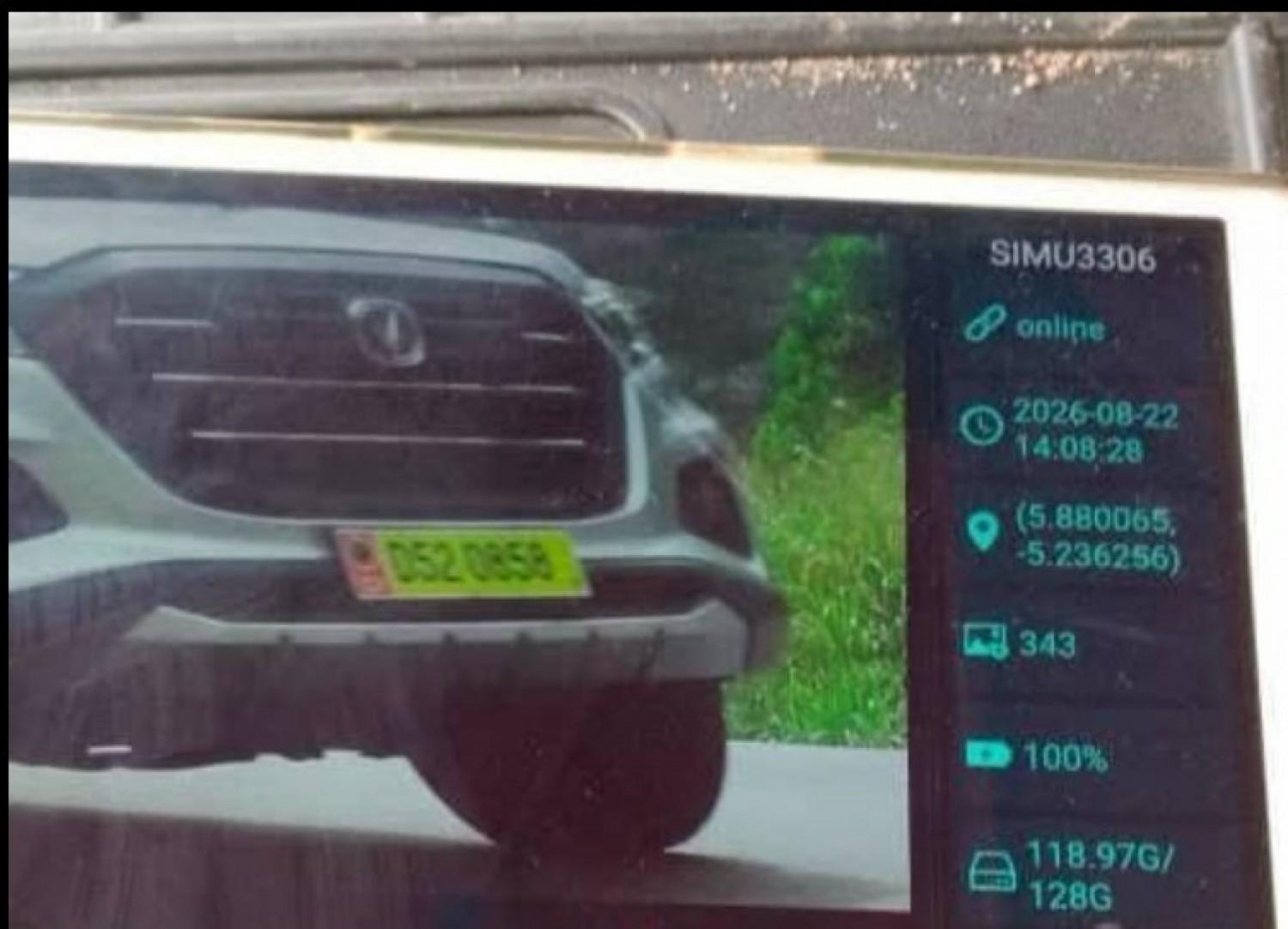 Côte d'Ivoire : Retrait du véhicule administratif « D52 0858 » au conducteur flashé sur l'axe Divo-Tiassalé