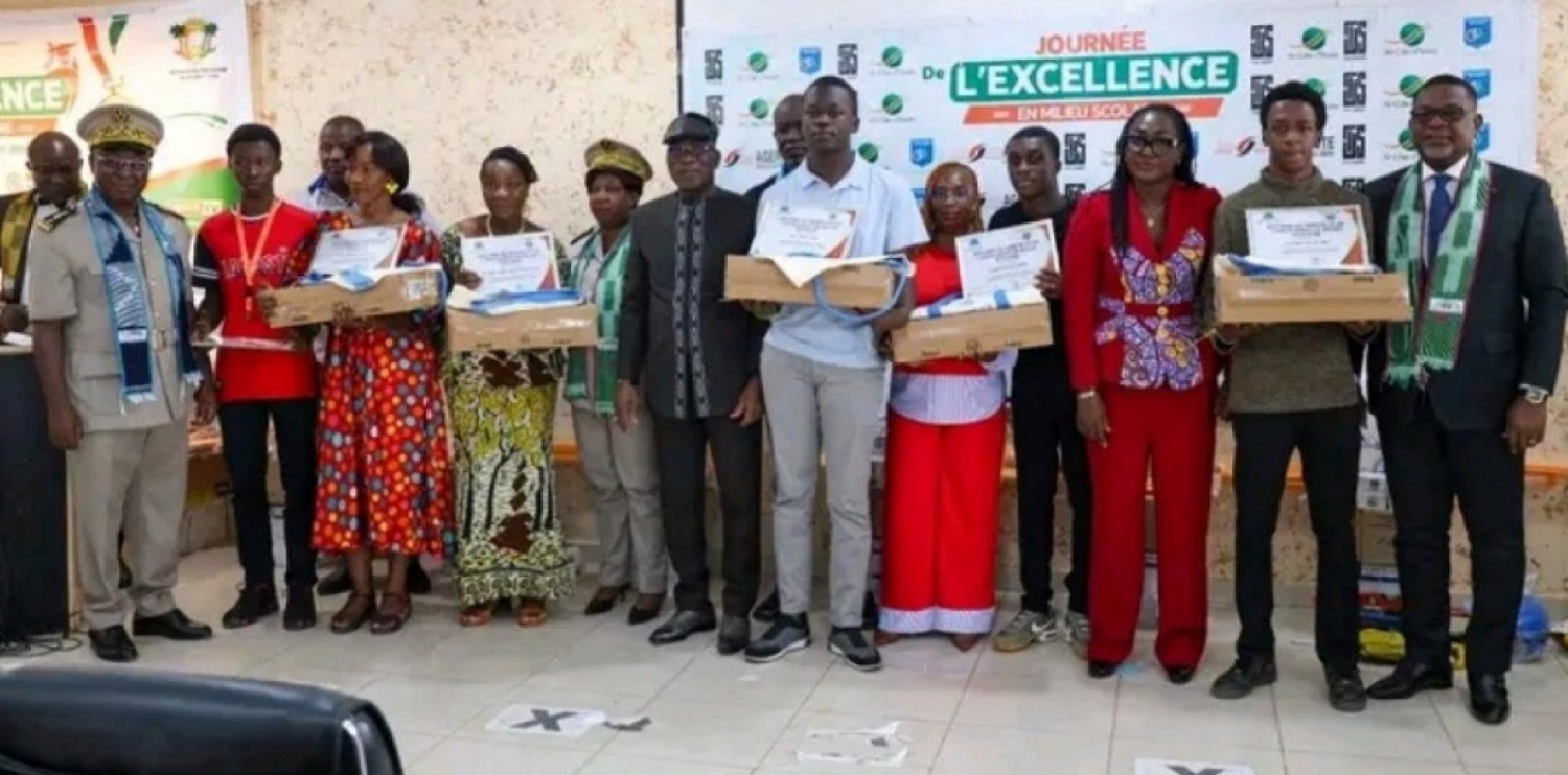 Côte d'Ivoire : Gbêkê, Assahoré mise sur l'école, 226 lauréats distingués à la 3ème édition de la Journée de l'Excellence