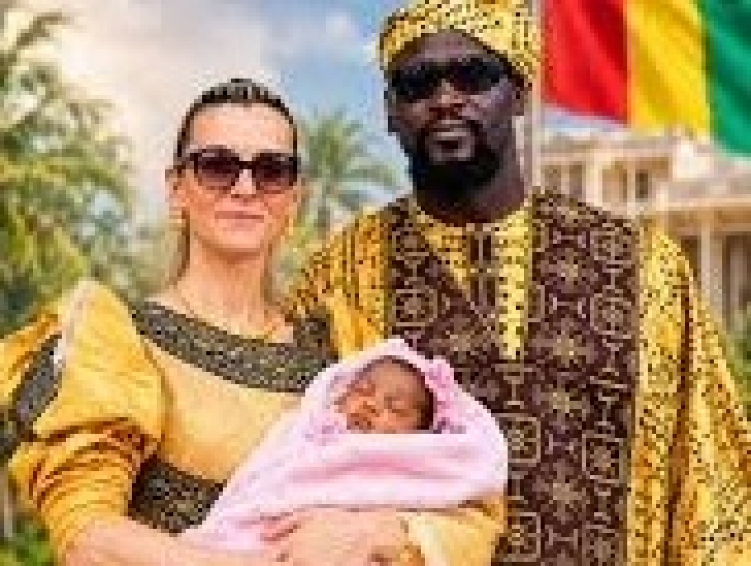 Guinée : Le président Mamadi Doumbouya annonce la naissance d'une fille