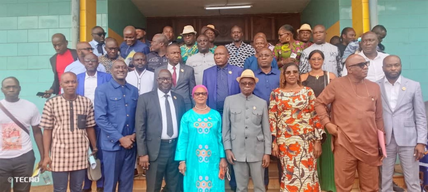 Côte d'Ivoire : Gagnoa, les députés RHDP rendent compte à la population