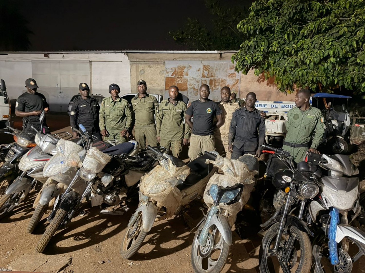 Côte d'Ivoire : Bouaké : 37 motos et tricycles interceptés lors d'une opération de contrôle