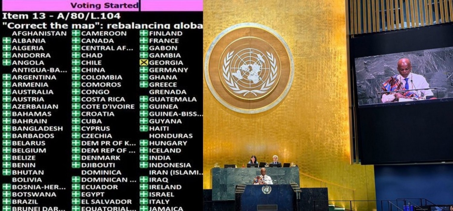 Monde : Cartographie mondiale, l'ONU adopte une résolution pour corriger la taille de l'Afrique